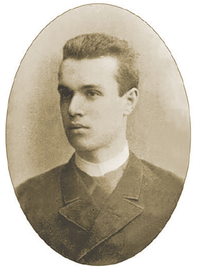 Гімназист Євген Патон,<br>Бреслау 1886 р.