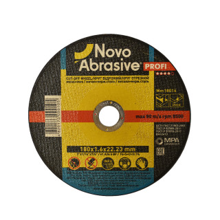 Відрізний круг NovoAbrasive PROFI**** 41 14А 180 1,6 22,23