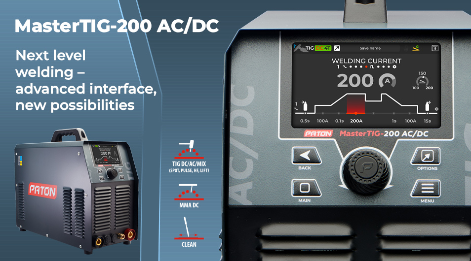 New arrival — MasterTIG-200 AC/DC is now available!