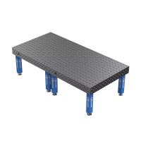 Зварювальний стіл EXPERT на опорах 3000x1480 mm fi28 mm Сітка 100x100 mm