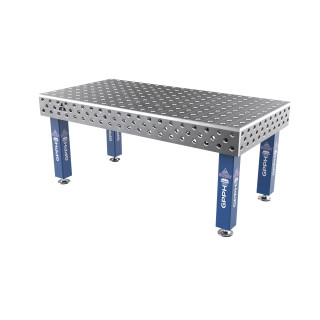 Зварювальний стіл EXPERT на опорах 2000x1000 mm fi28 mm Сітка 100x100 mm