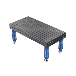 Зварювальний стіл EXPERT на колесах 2000x1000 mm fi28 mm Сітка 100x100 mm