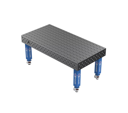 Зварювальний стіл EXPERT на колесах 2000x1000 mm fi28 mm Сітка 100x100 mm