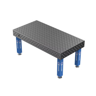 Зварювальний стіл EXPERT на опорах 2000x1000 mm fi28 mm Сітка Діагональна