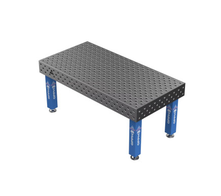 Зварювальний стіл EXPERT на опорах 2000x1000 mm fi28 mm Сітка Діагональна