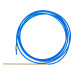 Teflon channel 1.5x4.0x350 (blue)